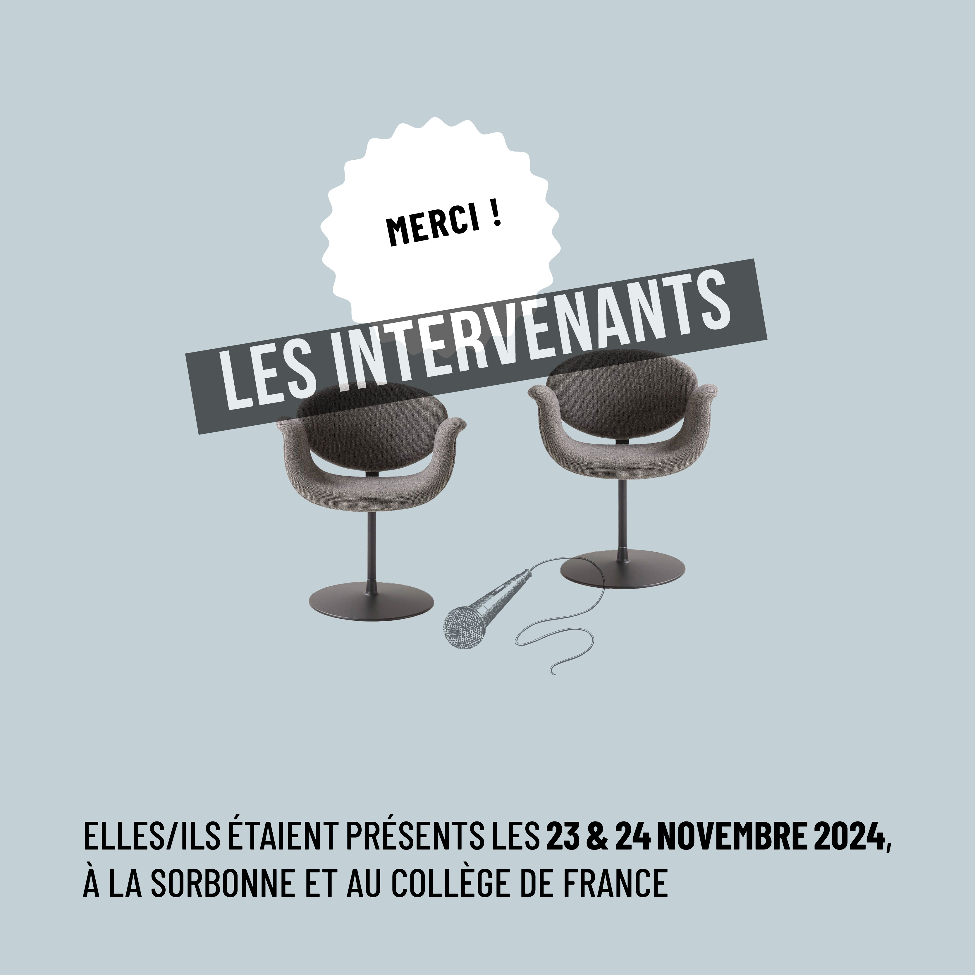 LES INTERVENANT.E.S 2024